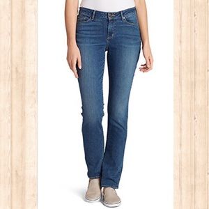 Eddie Bauer Truly Straight bootcut jeans
